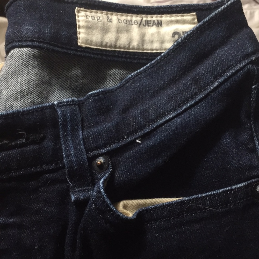 rag and bone skinny jean size 27